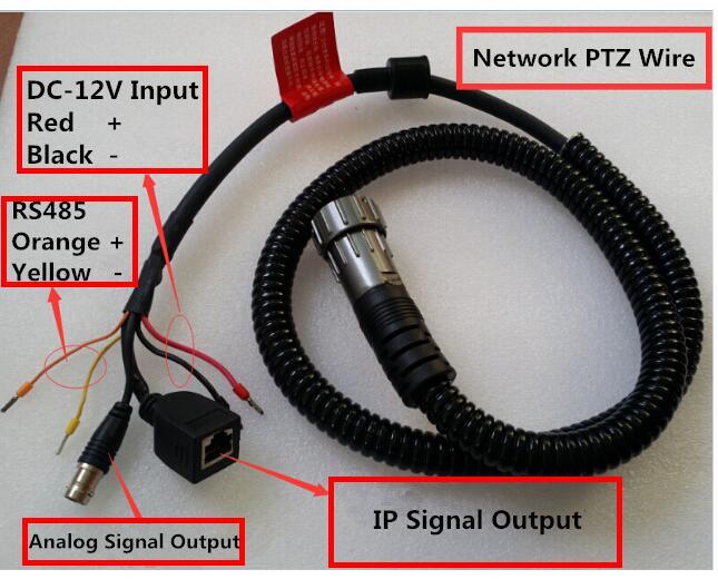 120m Night Vision Vehicle IR High Speed Pan / Tilt CCTV Camera