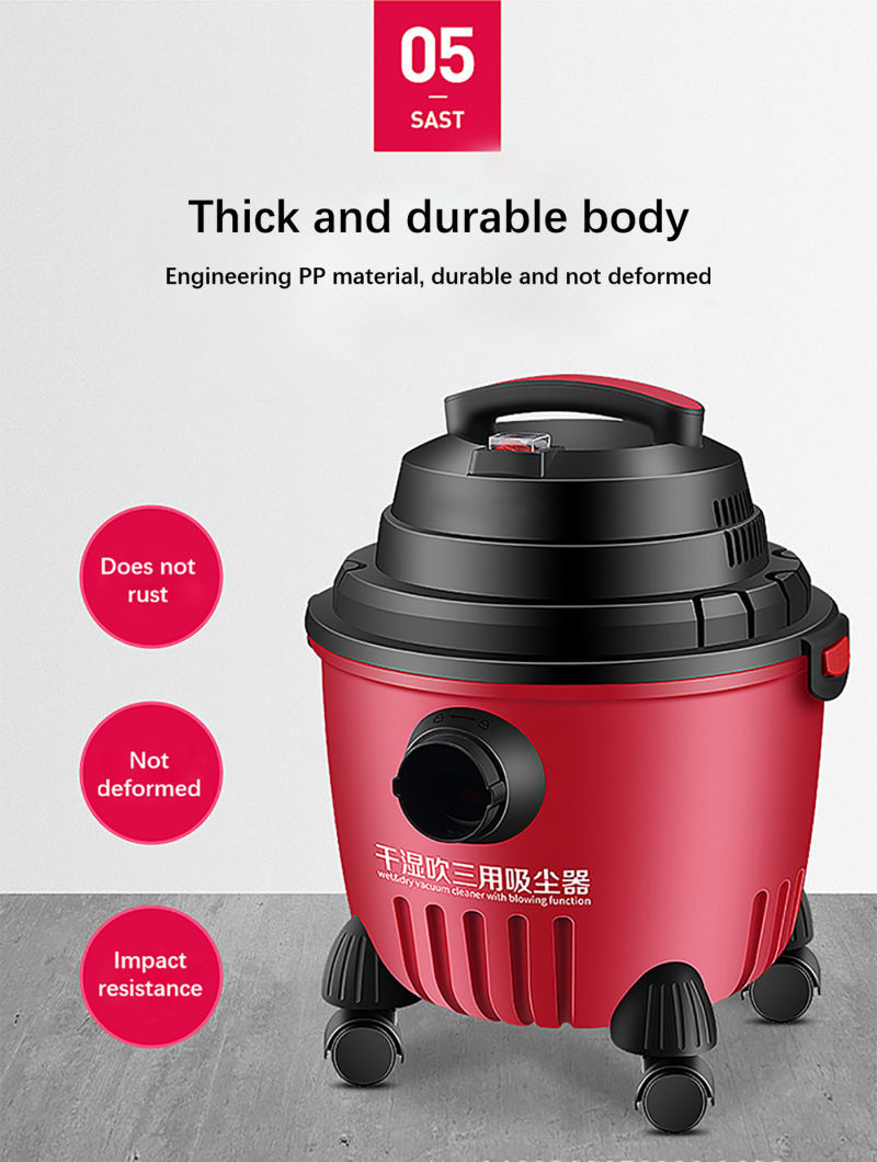 15L Handheld Smart Household Wet and Dry Electric Vacuum Cleaner