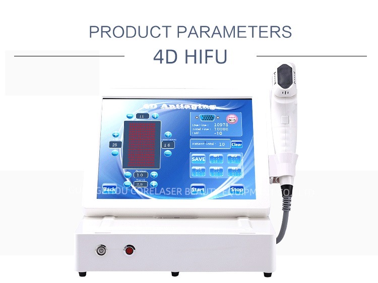 Mini Cheap Home Use Portable 4D Hifu 12 Lines Hifu Anti-Aging Beauty Machine