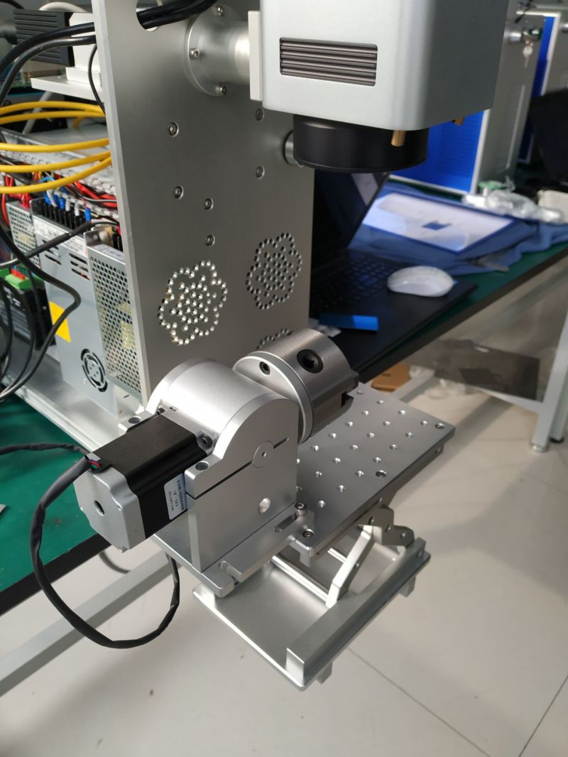 Portable 30W Fiber Laser Machine Laser Engraver Printer Metal Marking Engraving