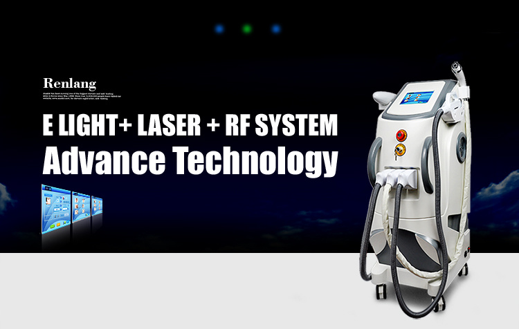3 in 1 ND YAG Q Switch IPL Elight Laser Hair Removal