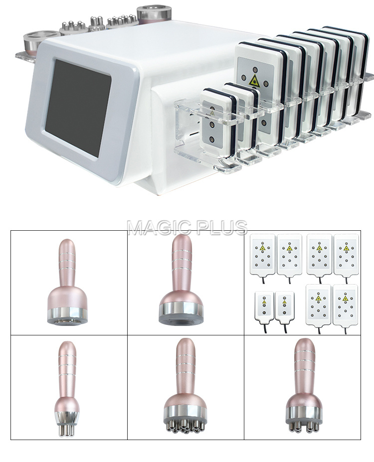 Fat Cavitation Machine Ultrasound 40K Cavitation Machine with Lipo Cavitation Face and Body Slimming