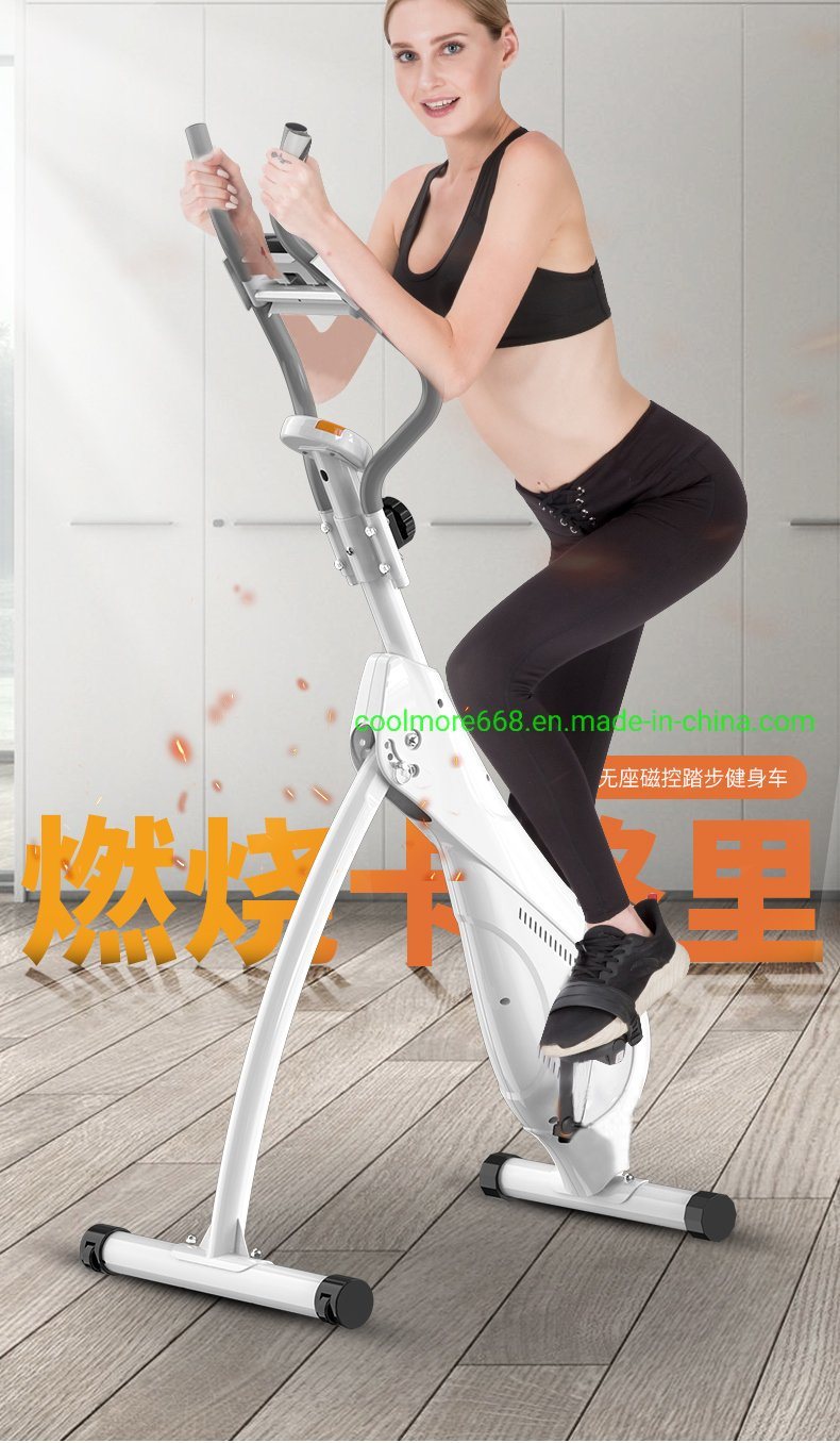 Vertical Climber Home Gym Exercise Folding Climbing Machine Exercise Bike for Home Body Trainer Stepper Cardio Workout Training