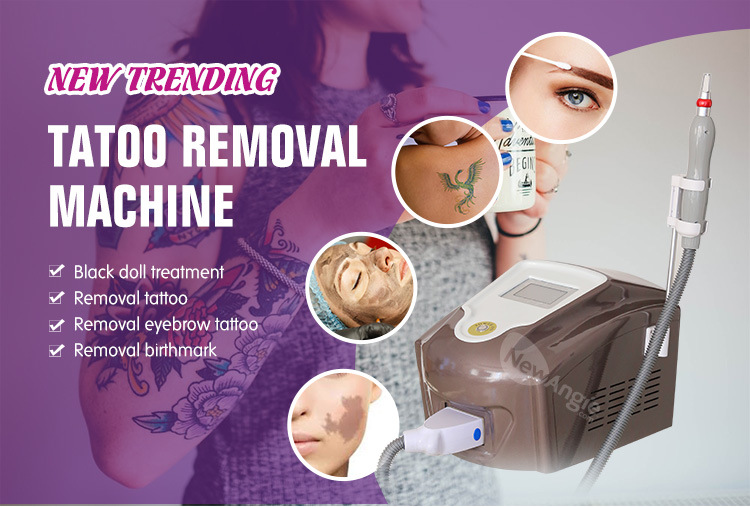 Professional Q Switch ND YAG Laser Low Price Skin Resurface Laser Machine Tattoo Removal