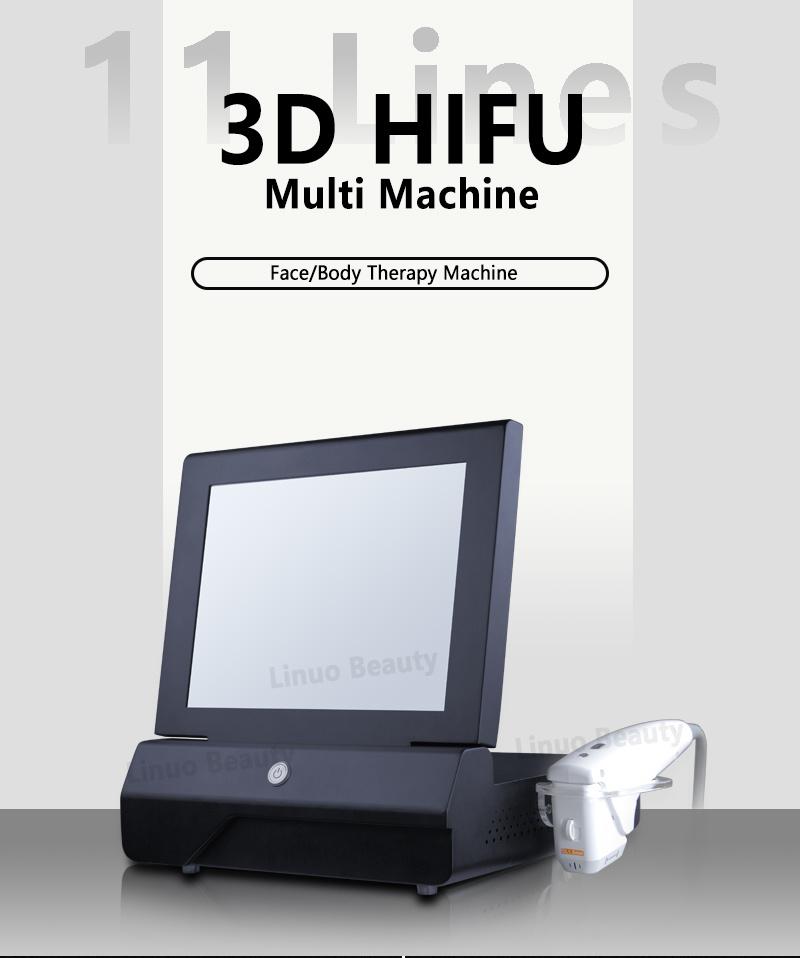 New 3D Hifu Focused Ultrasound Face Lift Machine