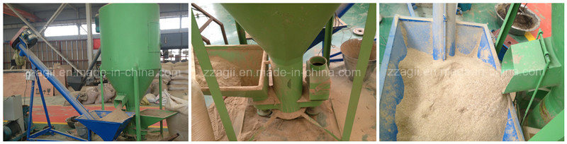 Industrial Farm Use Poultry Feed Mixer Grinder Machine Animal Blender Mixer