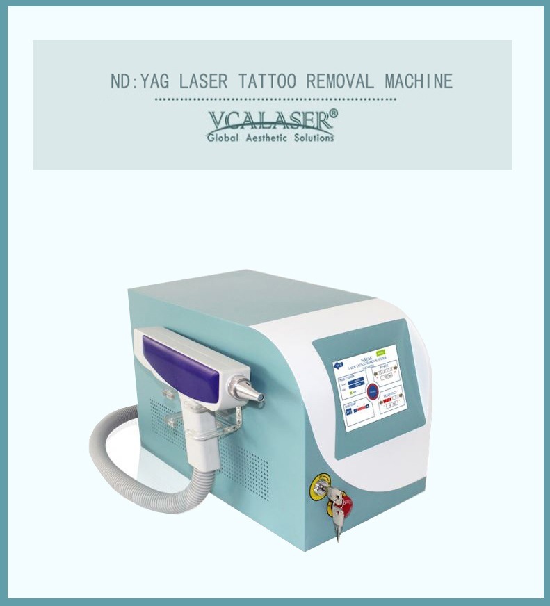 Beijing Vca Laser Q Switch ND YAG Laser for Tattoo Removal