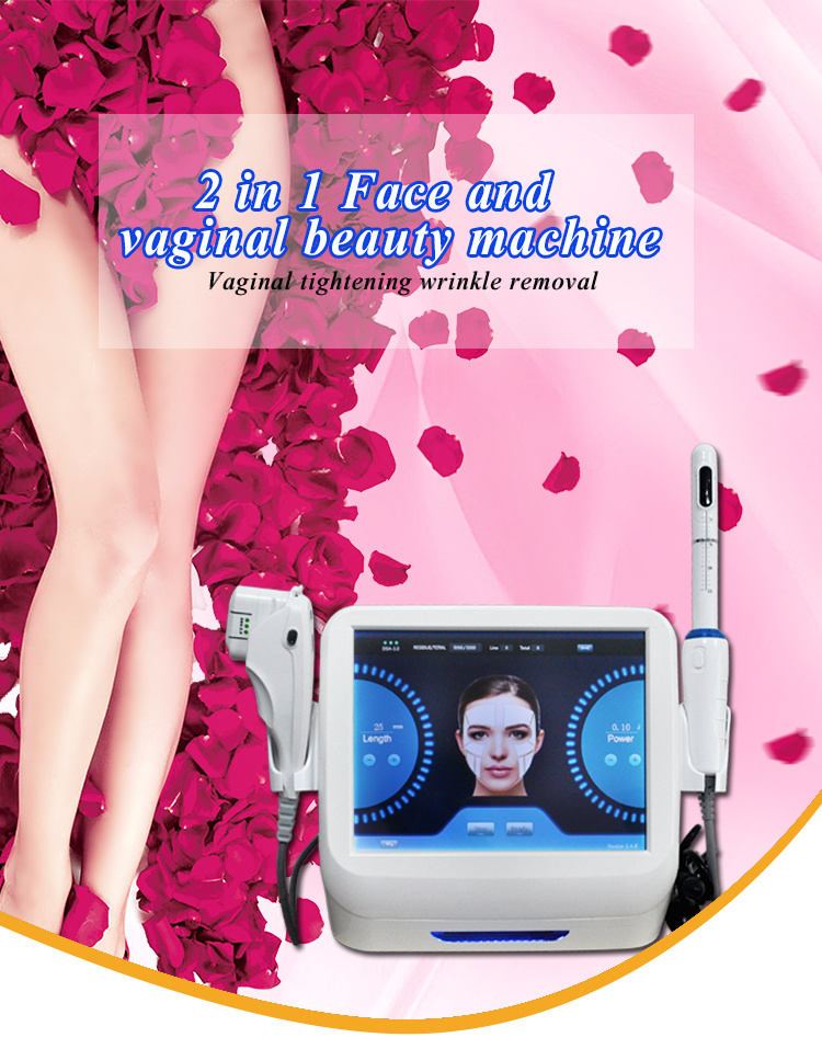 Safety Ultrasound Vaginal Tightening Hifu Beauty Machine for Female Private Use