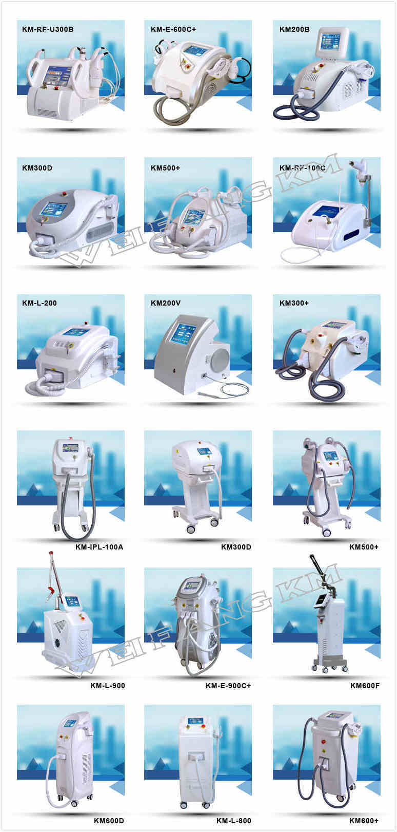 Newest Three Handpiece Shr Hair Removal Beauty Machines