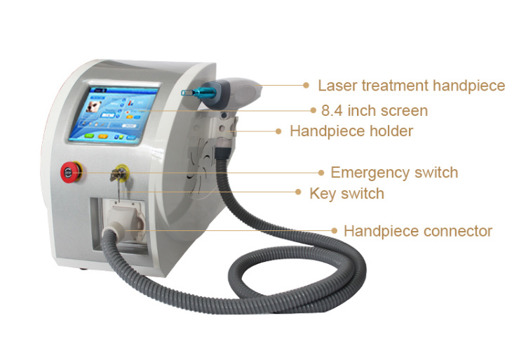 Portable ND YAG Tattoo Removal Laser for Sale