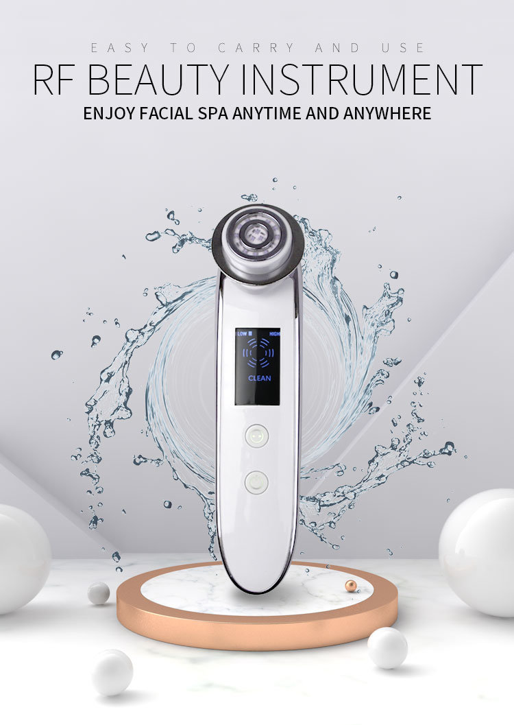 Mini Beauty Device RF EMS Facial Rejuvenation Face Lift Beauty Machine