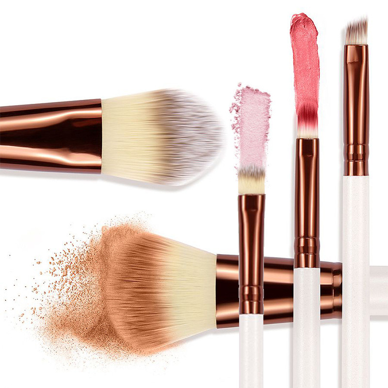 Beauty and Cosmetic Tools 5PCS Black Crystal Makeup Brush