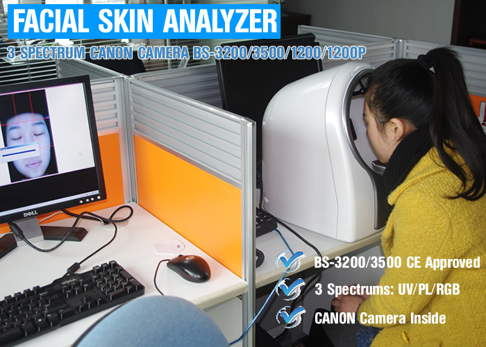Hot 3D Facial Analysis Best Portable Skin Analyzer Machine