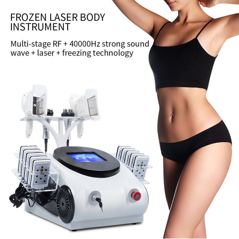 4 in 1 40K Ultrasonic Cavitation Lipo Laser RF Body Shaping Slim Weight Loss Beauty Equipment