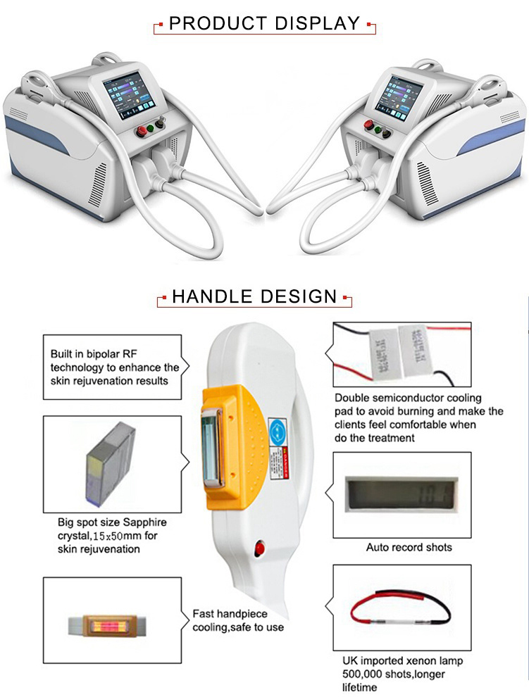 Huamei New Arrival 10 Times Faster IPL / IPL Machine / Photorejuvenation IPL Shr