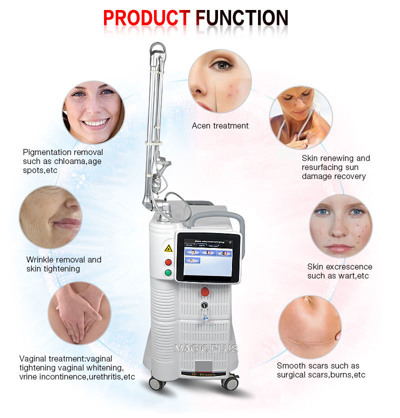 Guangzhou 2021 Noninvasive Fractional RF Microneedle Machine Acne and Vaginal Treatment for Beauty