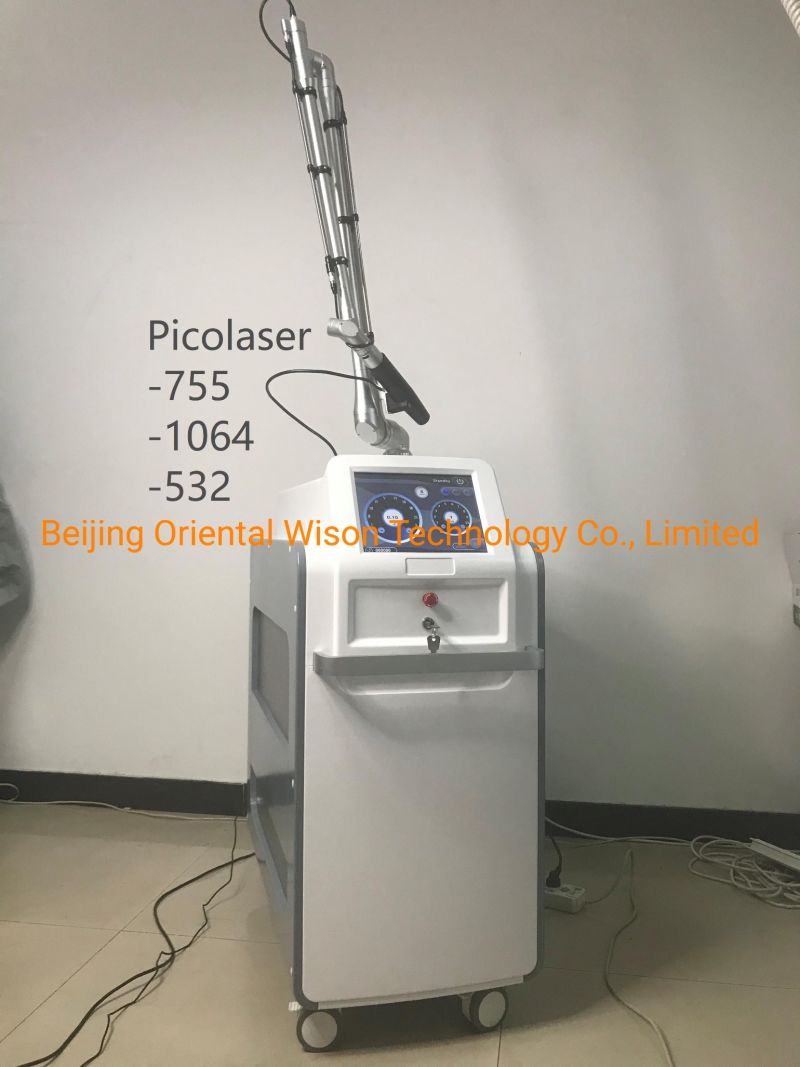 Picosecond Laser Tattoo Removal Machine with ND YAG Laser for Dark Spot Removing