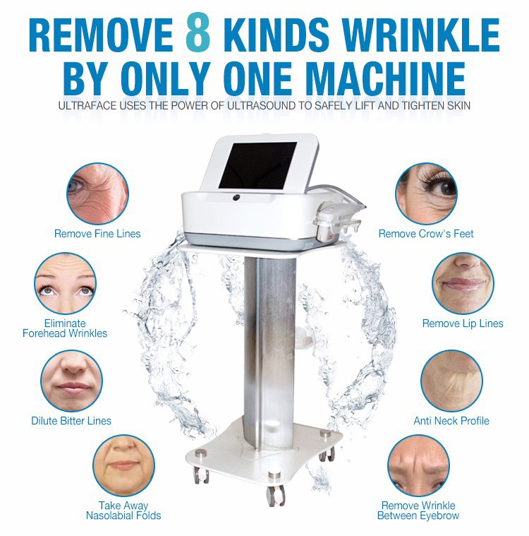 Skin Tightening Wrinkle Remover Hifu Face Lifting Facial Machine