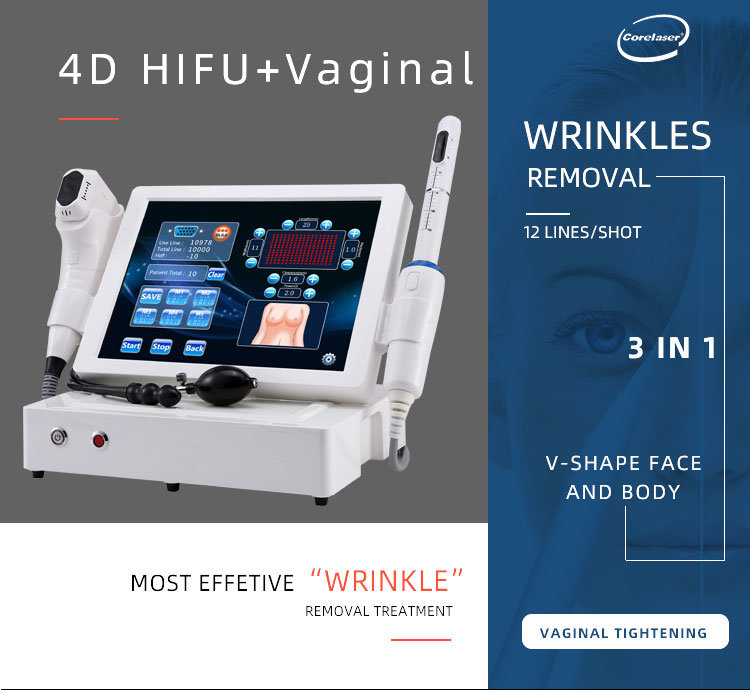 High Quality Portable Ultrasound 4D Hifu Vagina Tightening Machine for Sale