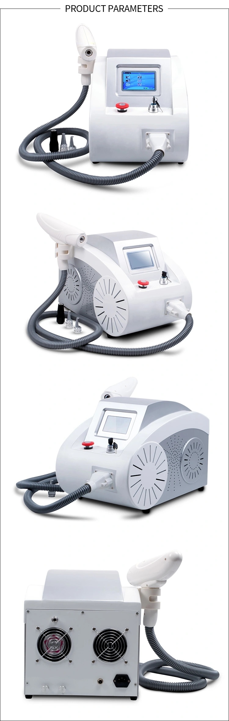 Q Switch ND YAG Laser 1064nm 532nm 1320nm Tattoo Removal Laser Beauty Equipment