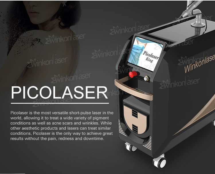 Korea Pico Q-Switch ND YAG Picosecond Laser Tattoo Removal Machine Factory Price