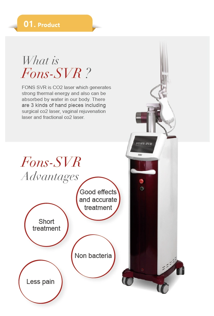High Effective CO2 Acne Treatment Salon Machine