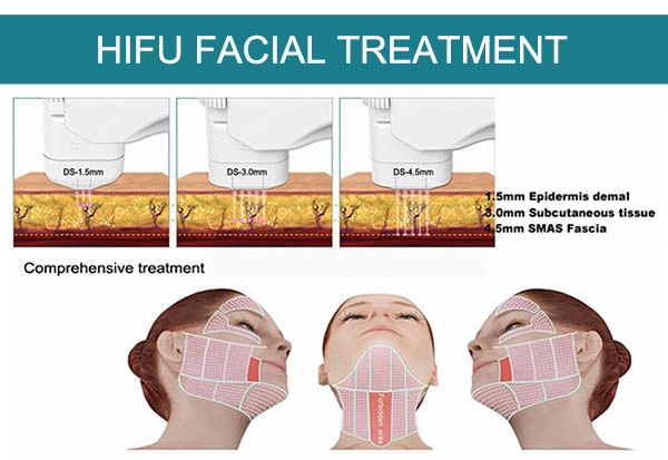 Hifu Facelift Anti Aging Beauty Machine for Body Sculpting Double Chin Removal Fat Loss