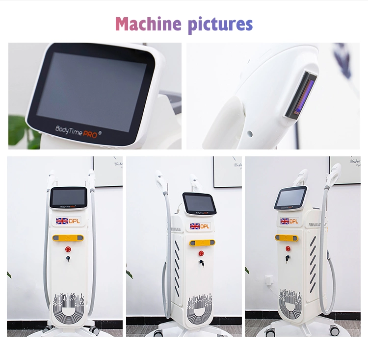 IPL Laser Hair Removal Machine Multifunction Painless Pigment Removal IPL for Black Skin