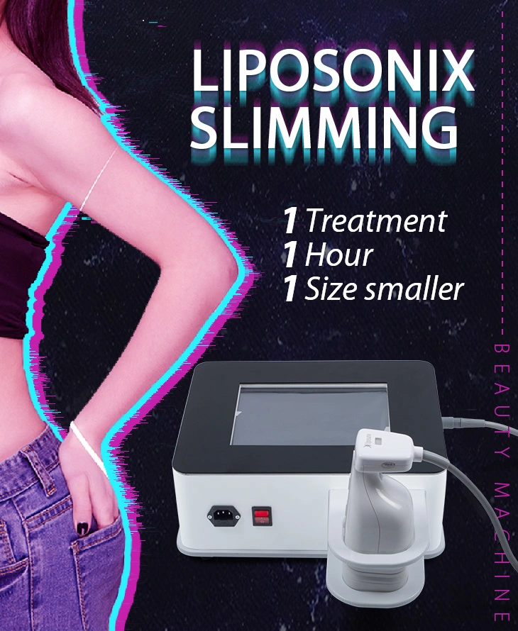 Portable Liposonix Focused Hifu Body Slimming Body Shape Weight Loss Slimming Machine