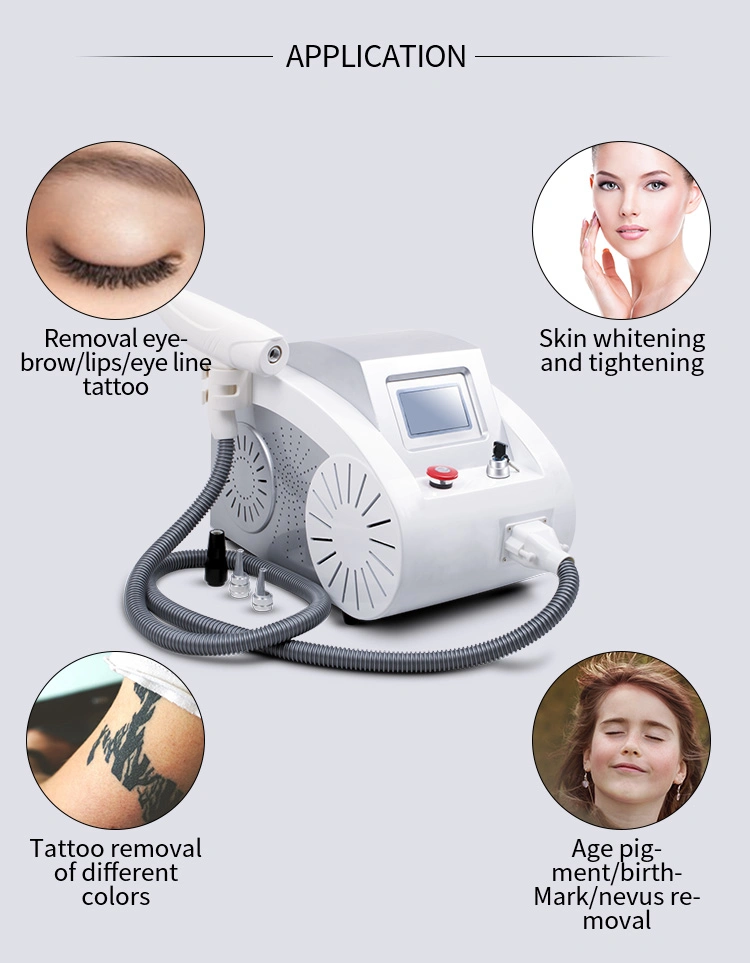 ND YAG Laser Q-Switched Laser Tattoo Removal Pigmentation Removal