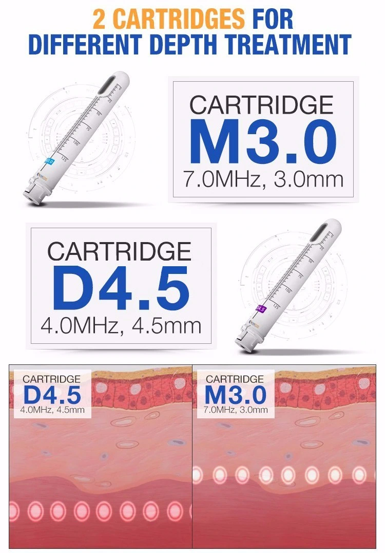 4D Hifu 2 in 1 Vaginal Rejuvenation System / Anti Aging Machine