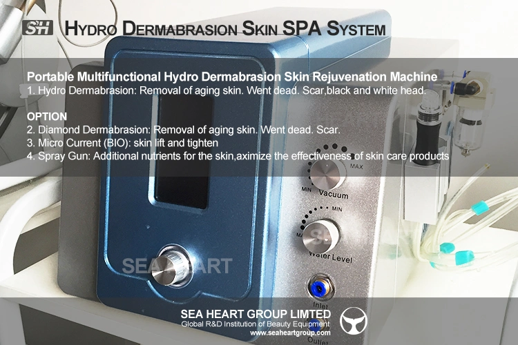 2018 Facial Diamond Microdermabrasion /Hydra Dermabrasion Machine for Deep Cleaning