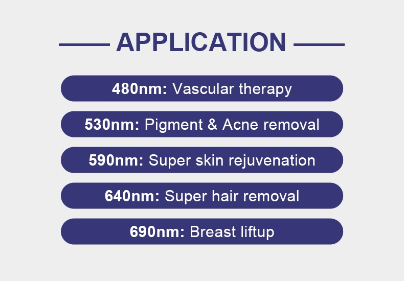 2021 IPL+Elight+RF Multifunctional IPL Hair Removal Opt Shr IPL Laser Hair Removal