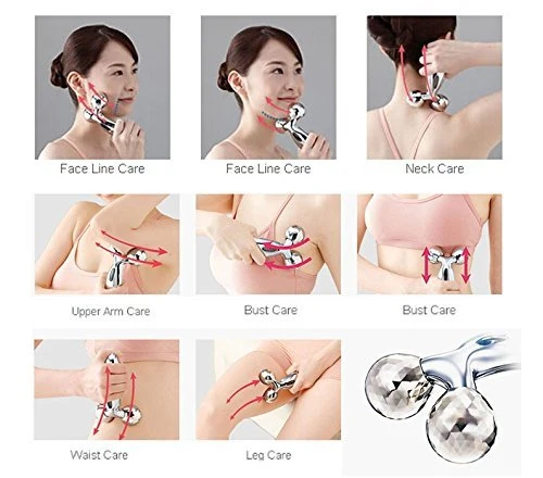 Face Lift Tool Firming Beauty Massage Body 3D Roller Face Body Massage Beauty Device