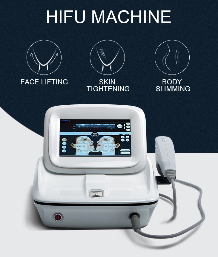 Portable Hifu Machine Hifu Ultrasound Machine Medical Equipment Beauty Machine