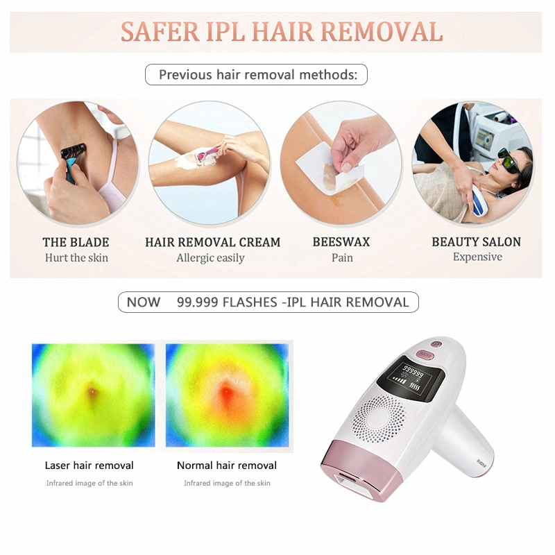 Las Portabl IPL Laser Hair Removal Device Germany Medical CE IPL Hair Removal