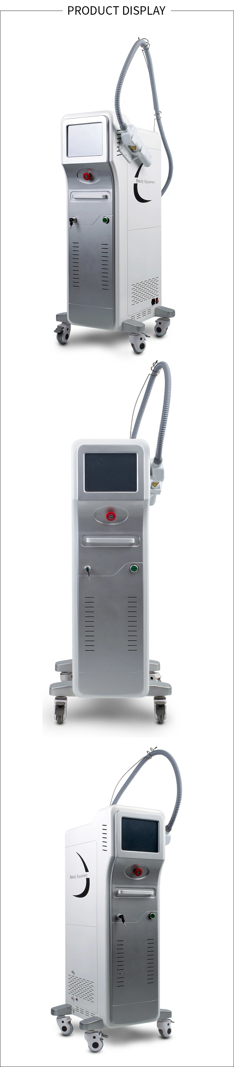 Painless Q-Switch ND YAG Laser Tattoo Removal Beauty Equipment