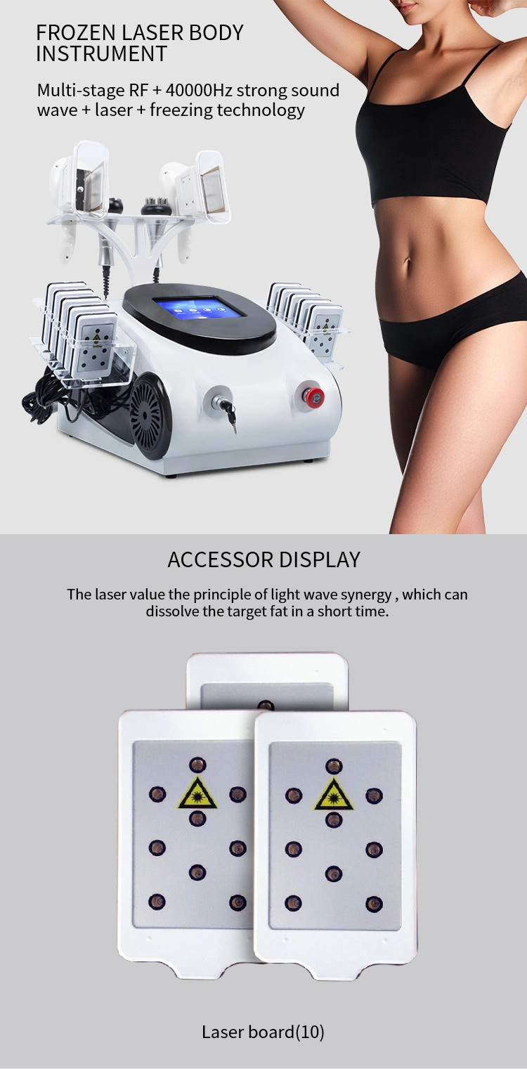 2019 Newest Profession Portable RF Cavitation Slimming Body Weight Loss Machine Beauty Equipment