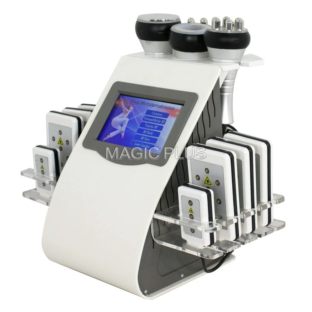 5 in 1 80K RF Cavitation Machine Vacuum Ultrasonic Cavitation Body Slimming Machine
