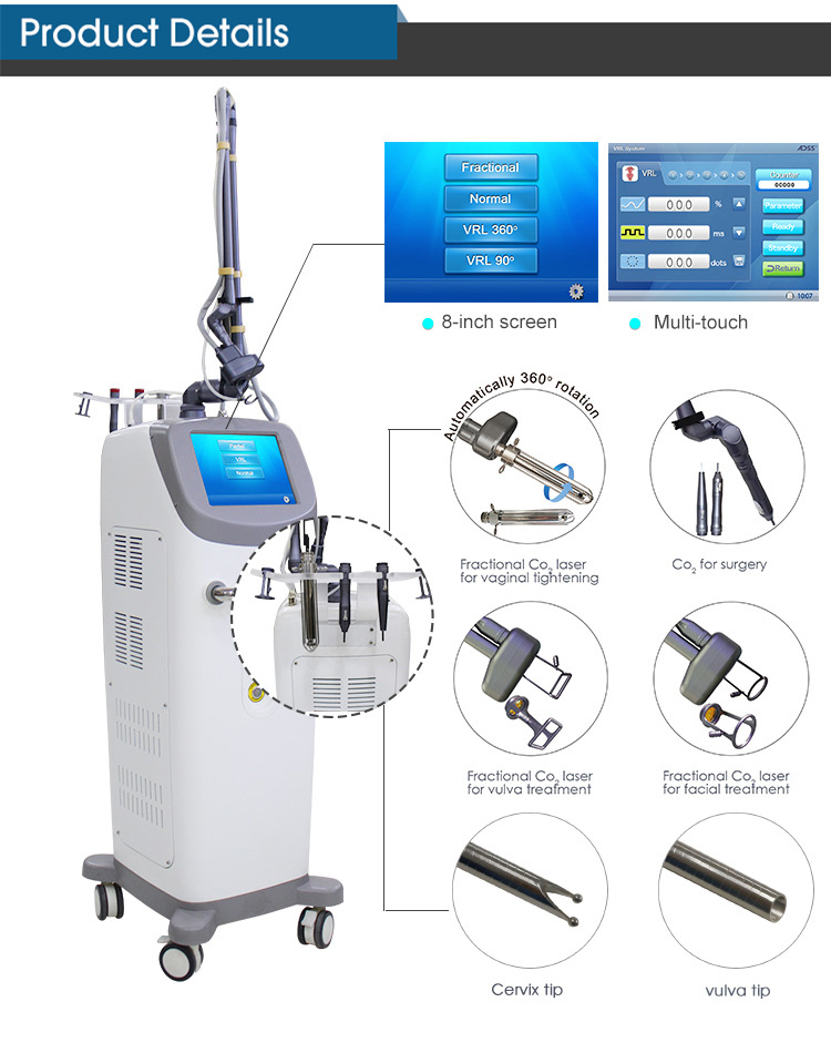 Beauty Equipment Scanning CO2 Fractional Laser Fractional CO2 Laser