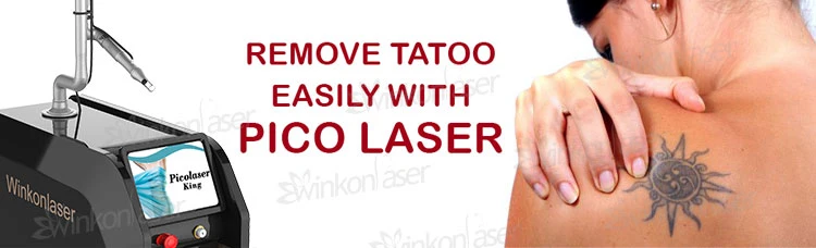 Korea Pico Q-Switch ND YAG Picosecond Laser Tattoo Removal Machine Factory Price