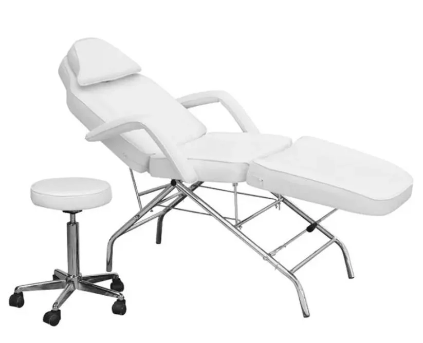 Hot Sale Beauty SPA Bed White Beauty Salon Facial Massage Table Bed