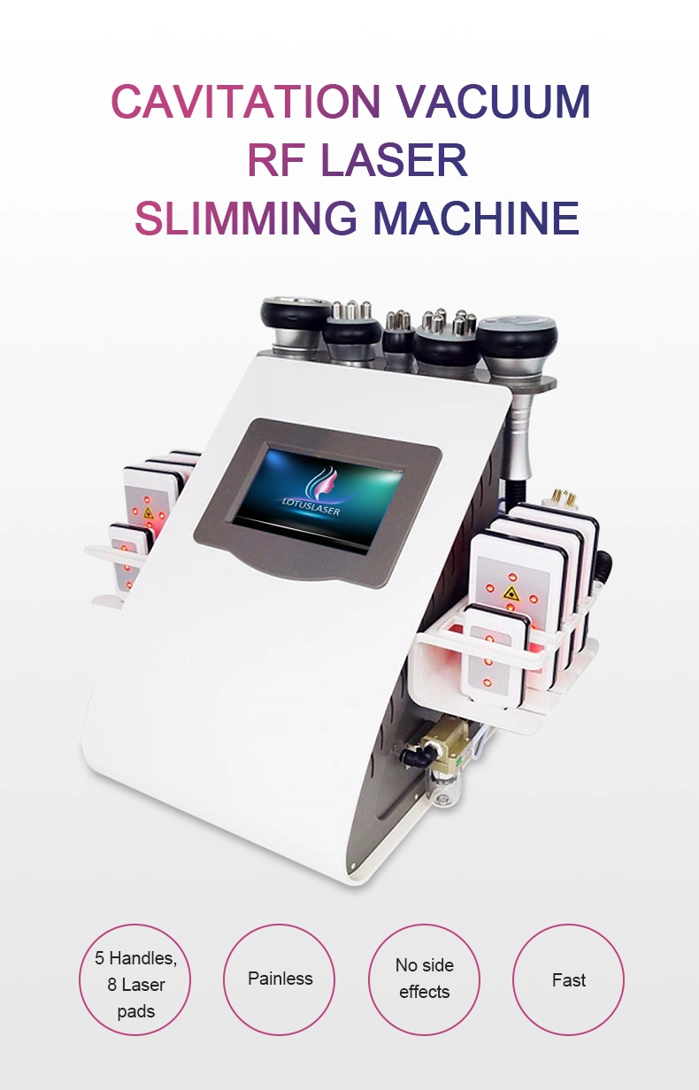Hot Sale Laser Lipo Ultrasonic Cavitation Machine Slimming Machine Fat Cavitation Ultrasonic