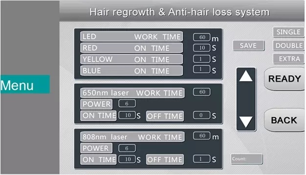 Beauty Salon Equipment 650nm Laser Diode Machine Hair Regrowth Anti Hair Loss Treatment Equipment