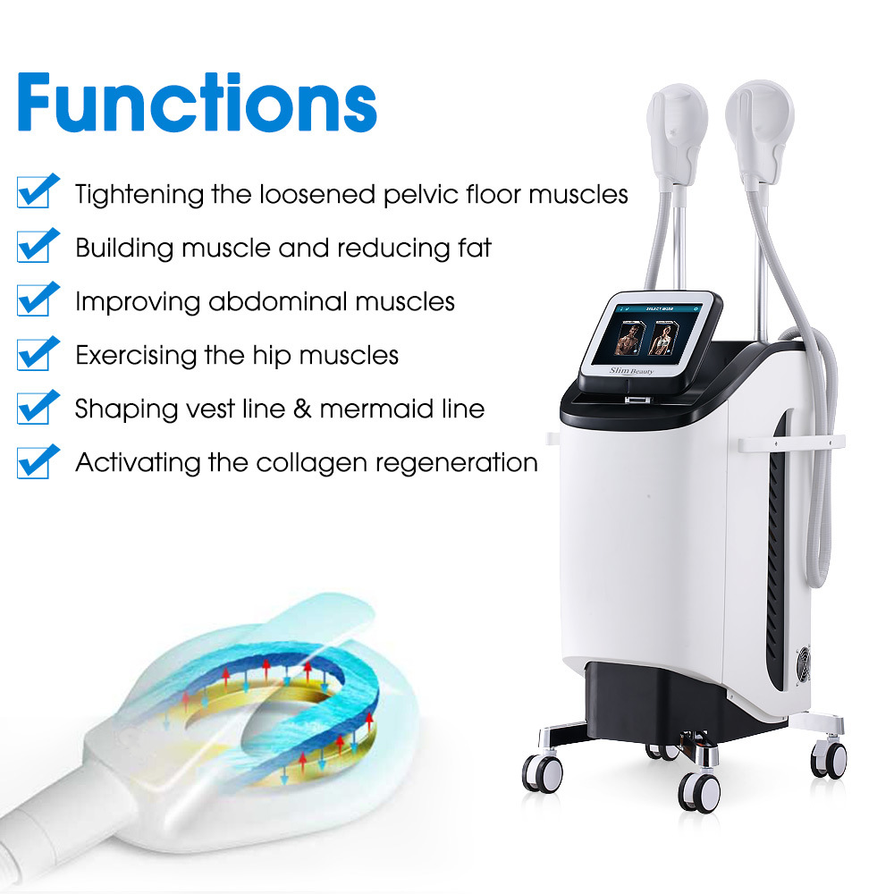 Body Building Electromagnetic Muscle Stimulation Device EMS Slimming Machine /High Frequency Teslasculpt Hiemt Electromagnetic