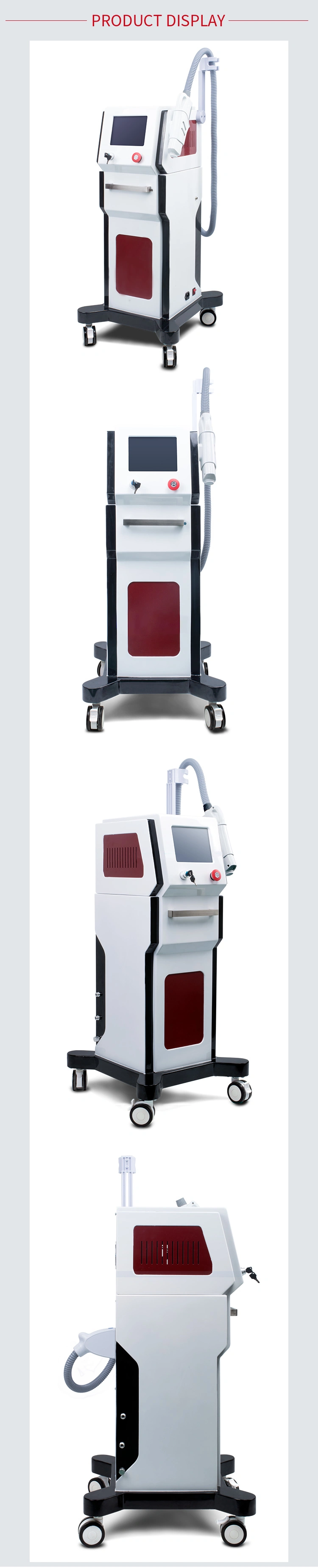 Professional Medical Equipment Q-Switch ND YAG Laser Tattoo Removal Equipmente Beauty Machine