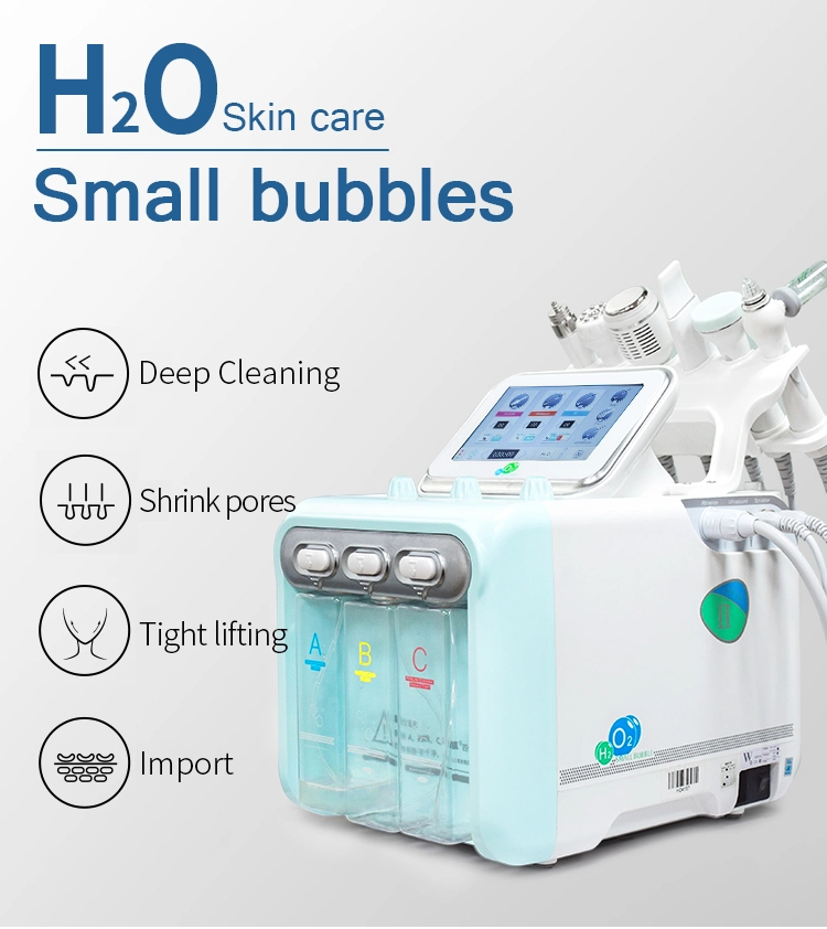 Oxygen Hydra Microdermabrasion Aqua Facial Peeling Machine