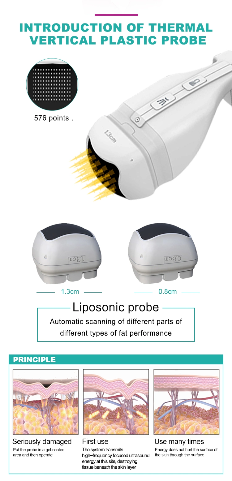 IN-M112A Mini hifu liposonix HIFU+LIPO machine portable hifu device