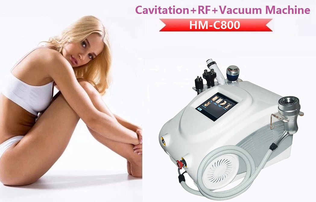 Favorable Price Body Slimming Ultrasound Cavitation Machine Body Sculpting Vacuum RF Shaping Ultrasonic Vibration Fat Removal