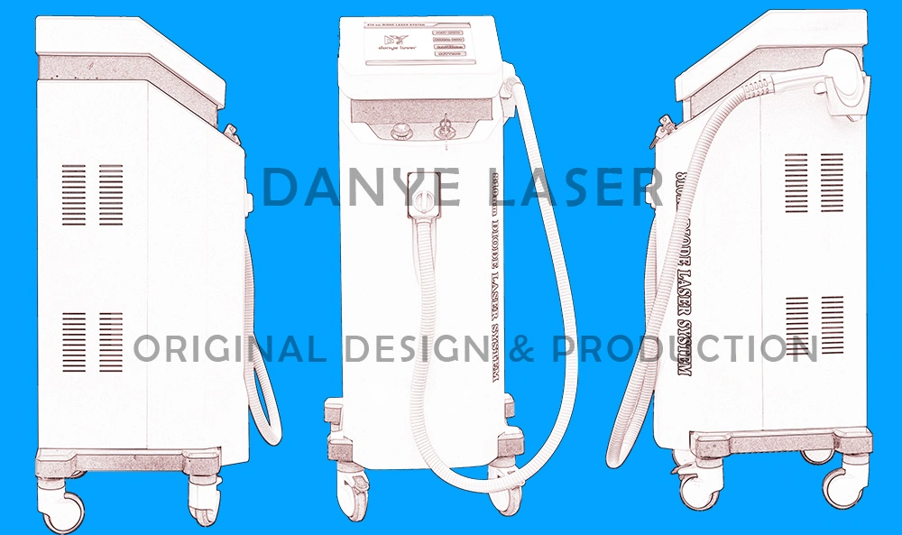Vertical Equipment Dy 810 Laser Device to Remove Hair 808nm Hair Removal Diode Laser